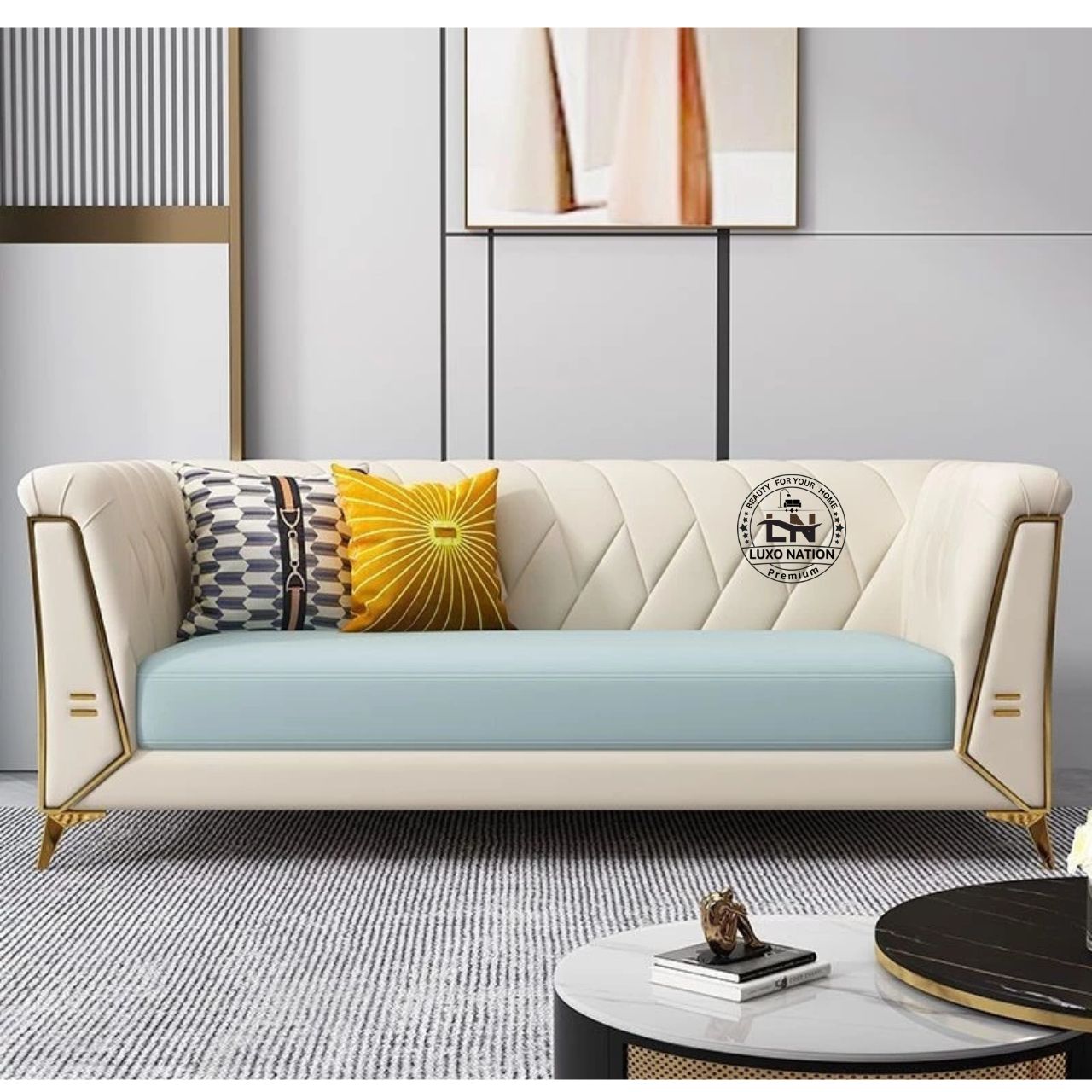 Luxo Nation Luxury Sofa Set for Living Room β Modern & Stylish sofa